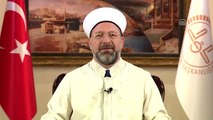 Diyanet İşleri Başkanı Erbaş'ın Miraç Kandili Mesajı