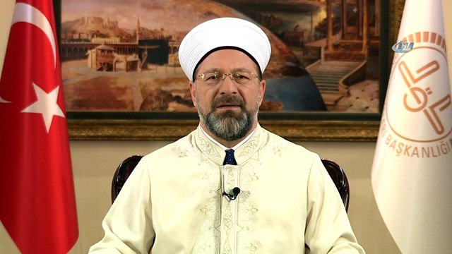 Diyanet İşleri Başkanı Prof. Dr. Ali Erbaş’tan Miraç Kandili Mesajı