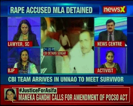 Unnao rape case Rape accused BJP MLA Kuldeep Singh Sengar brought to CBI office