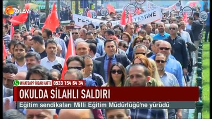 Okulda silahlı saldırı