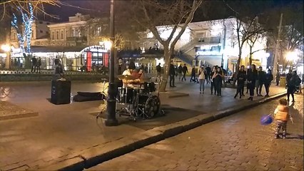 Odessa Drummer Plays 12 Apr 2018