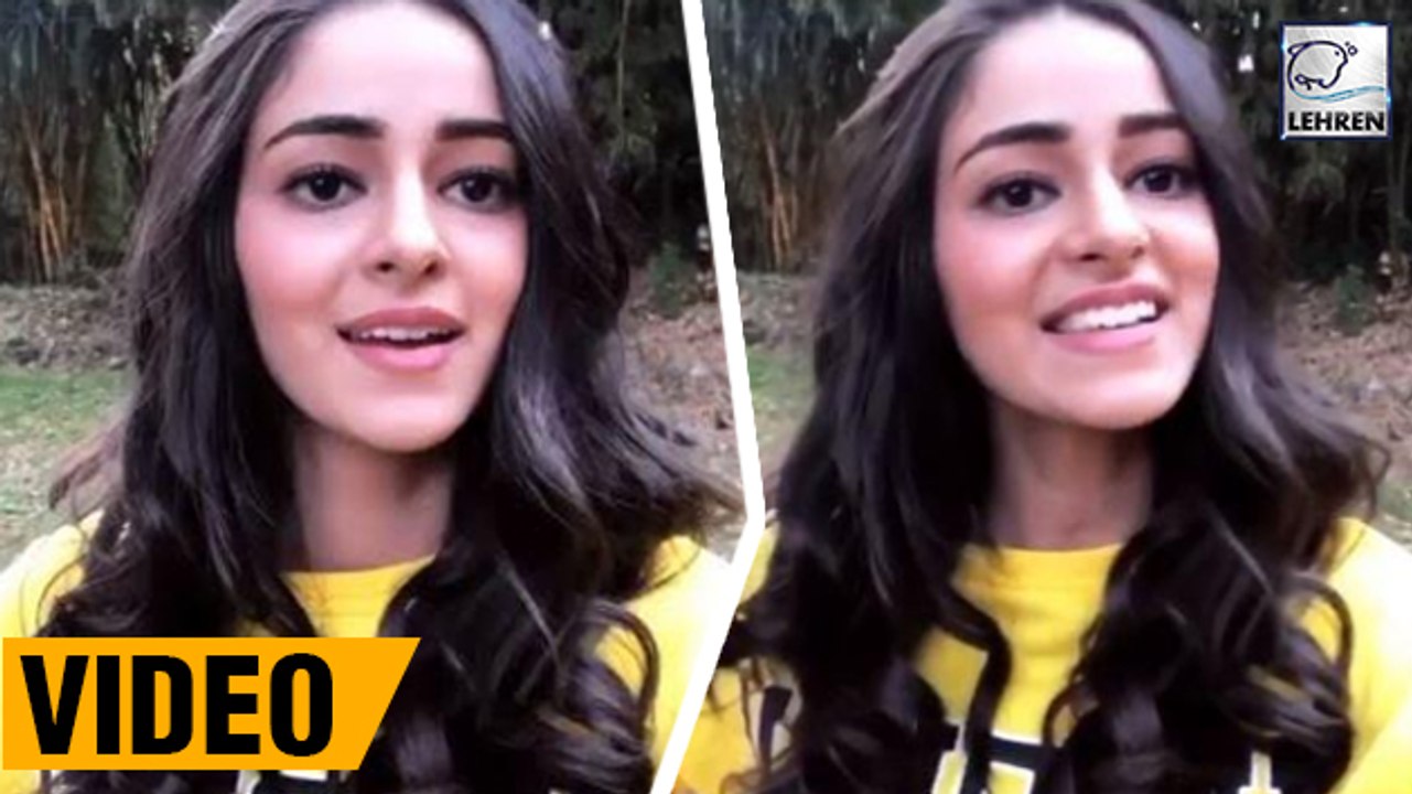 Ananya Panday's Sweet Video Message For Fans | Student Of The Year 2