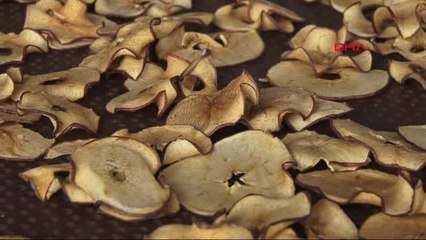 İzmir Özbek Girişimci Meyve Cipsi Üretiyor