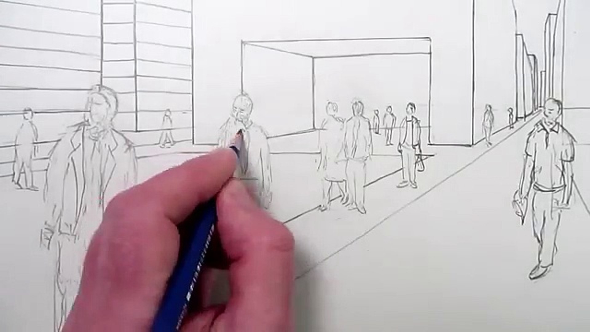 How To Draw People In Perspective