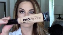 Easy Flawless Contour & Highlighting On A Budget Using LA Girl Pro Concealer!