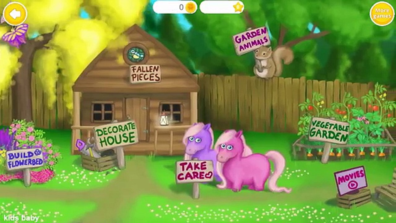 Pony Sisters Hair Salon - TutoTOONS Educational Education - Videos games for Kids - Girls - Baby