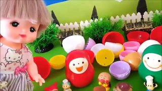 Surprise Egg For toddler おかあさんといっしょ メルちゃん アニメおもちゃ いろっち たまご あけてみよ❤何が出るかな？あかっち くろっち しろっち Mel chan Doll