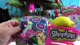 Shopkins Frozen Ugglys Play-Doh Surprise Egg MLP Lego Blind Bag Treehouse Unboxing