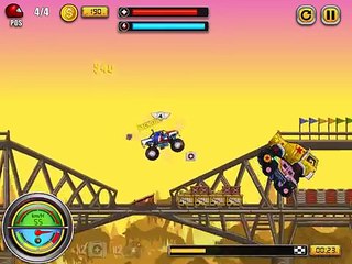 Monsters Wheels - Gameplay video