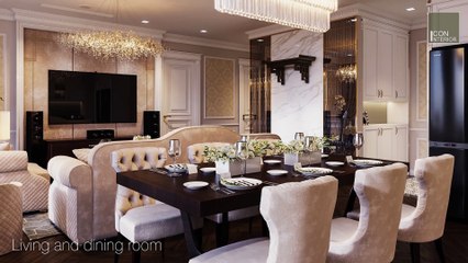 Thiết kế nội thất Tân cổ điển - Vẻ đẹp Châu Âu giữa lòng thành phố