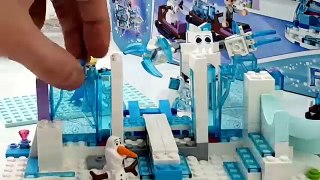 Lego Disney Frozen Elsas Magical Ice Palace 2017 Building Review 41148