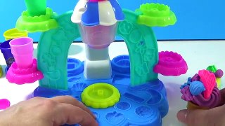 Play Doh Ice cream cupcakes play set Sweet Shoppe Perfect Twist Fun Fory! Swirl & Scoop Review