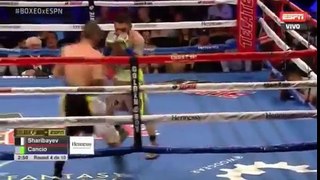 Andrew Cancio vs Aidar Sharibayev 2018-04-12