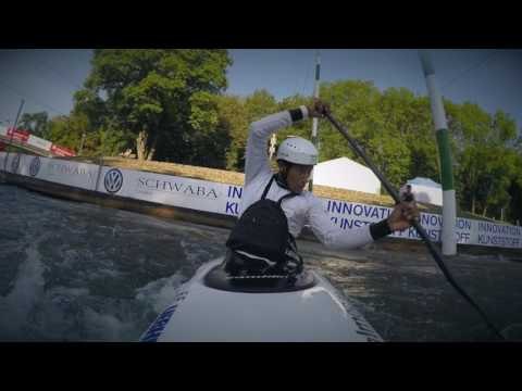 #ICFslalom 2017 Canoe World Cup 2 Augsburg - Jean pierre Bourhis Interview