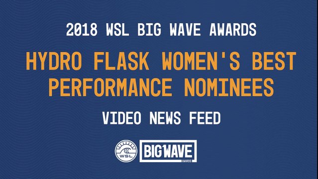 Adrénaline - Surf : Les performances féminines des Big Wave Awards en vidéo