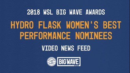 Adrénaline - Surf : Les performances féminines des Big Wave Awards en vidéo