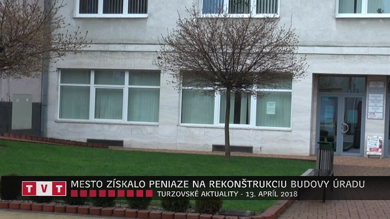 2018-04-13_MESTO ZÍSKALO PENIAZE NA REKONŠTRUKCIU BUDOVY ÚRADU