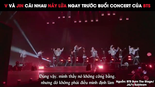 Khoảnh khắc chưa từng tiết lộ của BTS: V và Jin tranh cãi nảy lửa và bật khóc ngay sát buổi concert