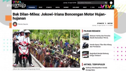 VIVA Top3 Air Mata Setnov dan Kemesraan Jokowi-Iriana