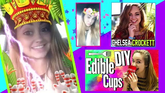 DIY Edible Snapchat Filters | EAT Snapchat | How To Make GIANT Snapchat App Edibles, Food & Treats!
