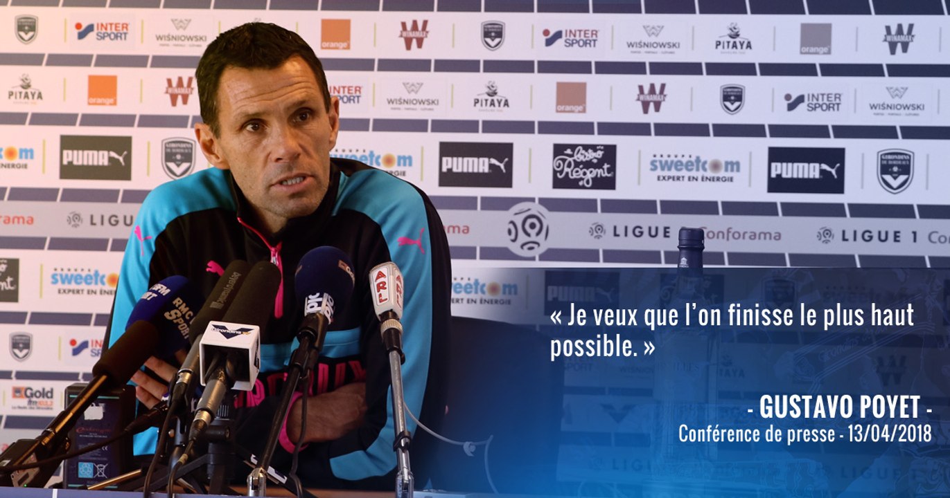 Gustavo Poyet avant le déplacement à Montpellier