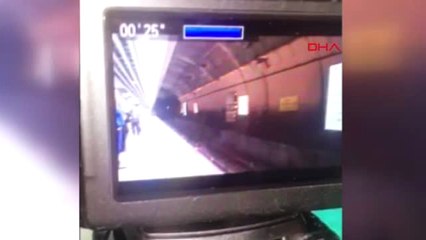 Marmaray'daki Olayın Görüntüleri Ortaya Çıktı