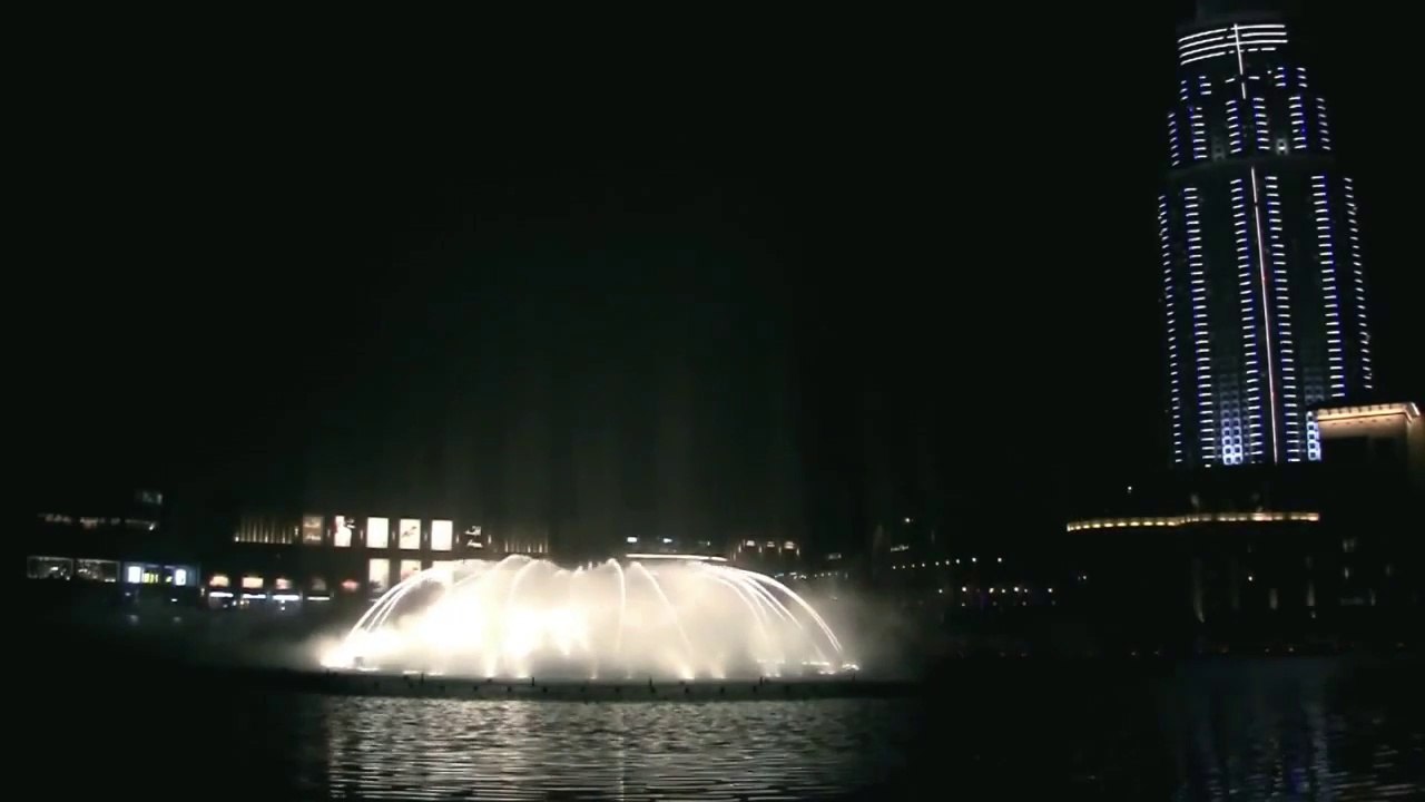 dubai musical fountain