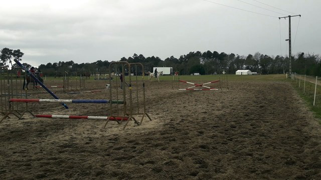 Tiphaine et Grisou cours de saut 17.03.18