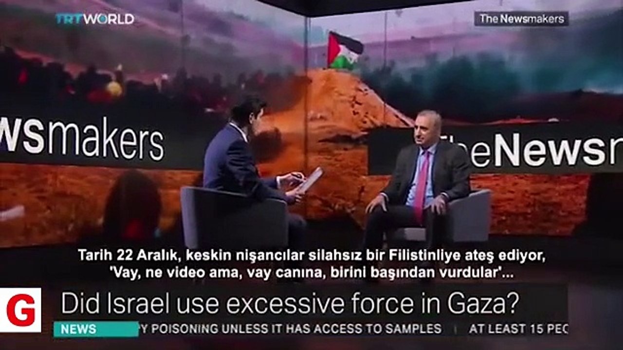 TRT muhabiri, İsrail'in Türkiye Büyükelçisi'ni böyle rezil etti