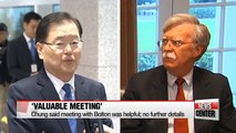 S. Korean, U.S. nat'l security advisers agree to coordinate on N. Korea summits