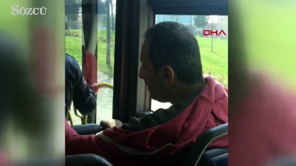 Yolcu rahatsızlanınca halk otobüsü ile hastaneye götürdü