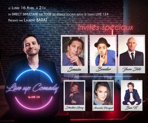 Live up Comedy #8 avec Booder, Smaïn Fairouze & Yann Stotz