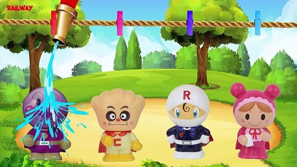 アンパンマン アニメ 色を学ぶ キャラクター あかちゃんまん ロールパンナ クリームパンダ 子供向けアニメ いないいないばぁっ！