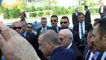 Cumhurbaşkanı Erdoğan, Cuma namazını Ataşehir Mimar Sinan Camii'nde kıldı - İSTANBUL