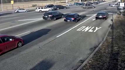 Traffic Camera Footage of Fatal Crash