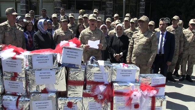 AK Parti Kadın Kolları'ndan Mehmetçik'e destek (2) - KİLİS