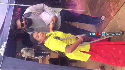 Ram Charan Arranges His Own Car To Female Fan Rangasthalam