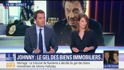 Johnny: la justice ordonne le gel des biens du chanteur