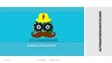 MR. Mechatronik - 5.1) Inbetriebnahme