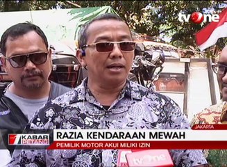 Pemilik Motor Gede Mengaku Miliki Izin Kendaraan Mewah