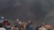 High Number of Wounded Reported as Palestinians Protest at Gaza Border