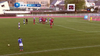 Coup franc bien tiré dommage !