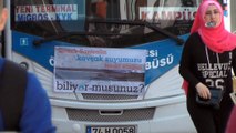 Halk otobüsleri içme suyuna sahip çıktı