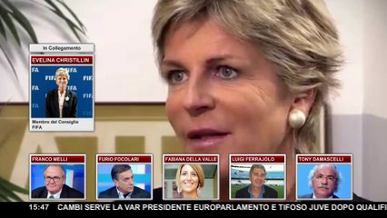 Radio Radio Lo Sport - Evelina Christillin (Membro del Consiglio FIFA)  - 13 Aprile 2018
