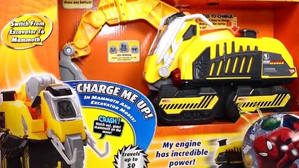 Transformers Surprise Egg, Halloween Pumpkin Surprise, VTech Digger the Woolly Mammoth Excavator