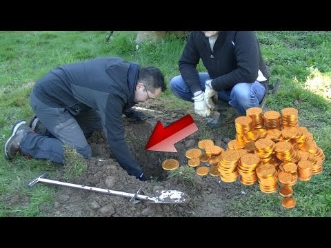 J'ai trouvé un trésor ! PLUSIEURS MONNAIES EN OR !