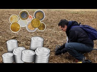 Des monnaies à la pelle / WE FOUND A LOT OF FRENCH COINS