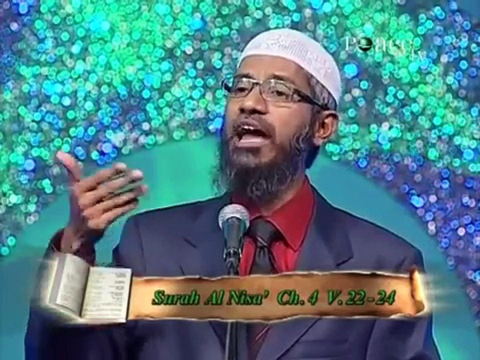 Why are first cousin marriages allowed in Islam? by Dr. Zakir Naik