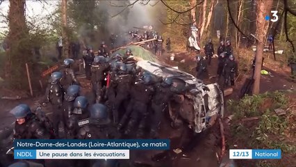 Notre-Dame-des-Landes : une pause dans les évacuations