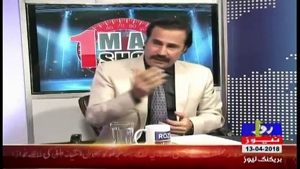1 Man Show On Roze Tv – 13th April 2018